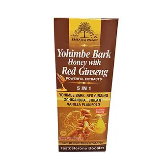 .Organic Yohimbi Bark honey with Red Ginseng