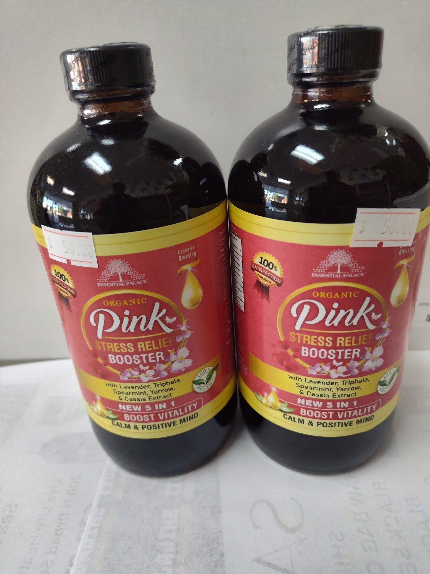 Pink Stress Relief Booster
