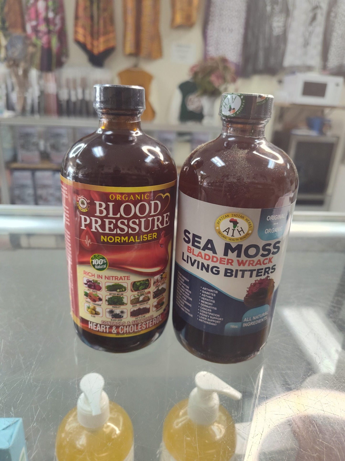 Blood Pressure & Sea Moss Bitters combo