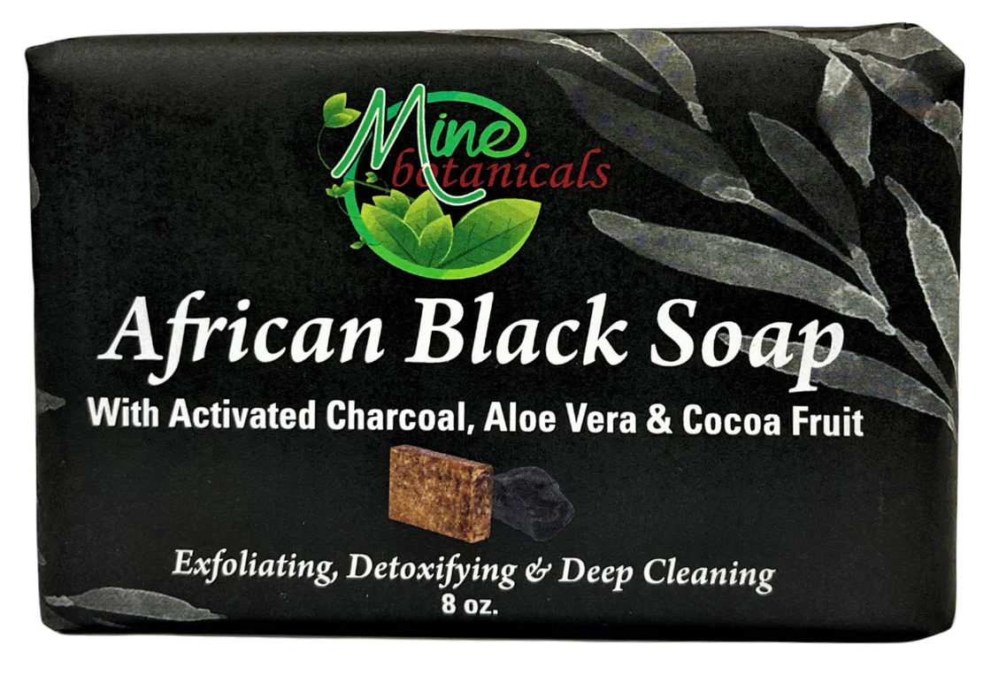 African Black Bar Soap