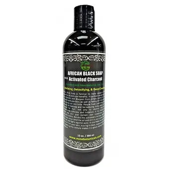African Black Soap with Activated Charcoal