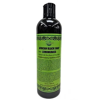 African Black Soap With Lemongrass