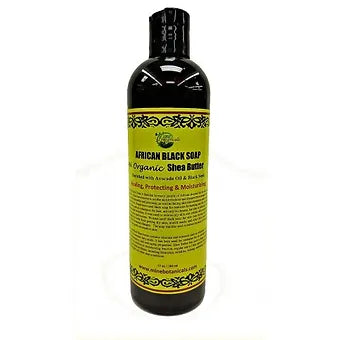 African Black Soap With Shea Butter