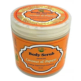Body Scrub Infused with Coconut & Papaya