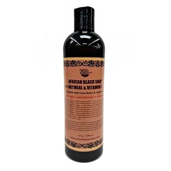 African Black Soap With Oatmeal & Vitamin -E
