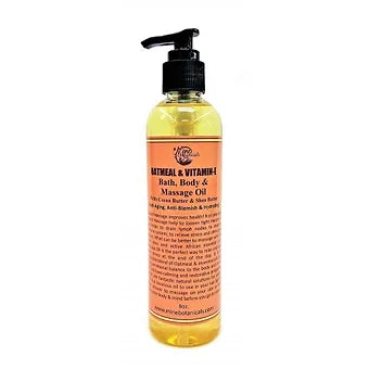 OATMEAL & VITAMIN-E Bath, Body & Massage Oil