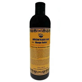 African Black Soap With Mango Butter