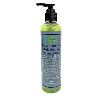 Mint & Eucalyptus Bath, Body & Massage Oil