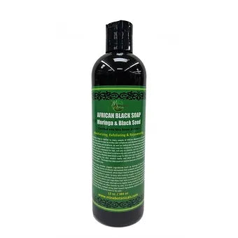 African Black Soap With Moringa & Black Seed
