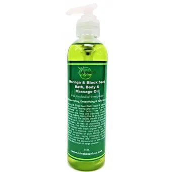 Moringa & Black Seed Bath, Body & Massage Oil
