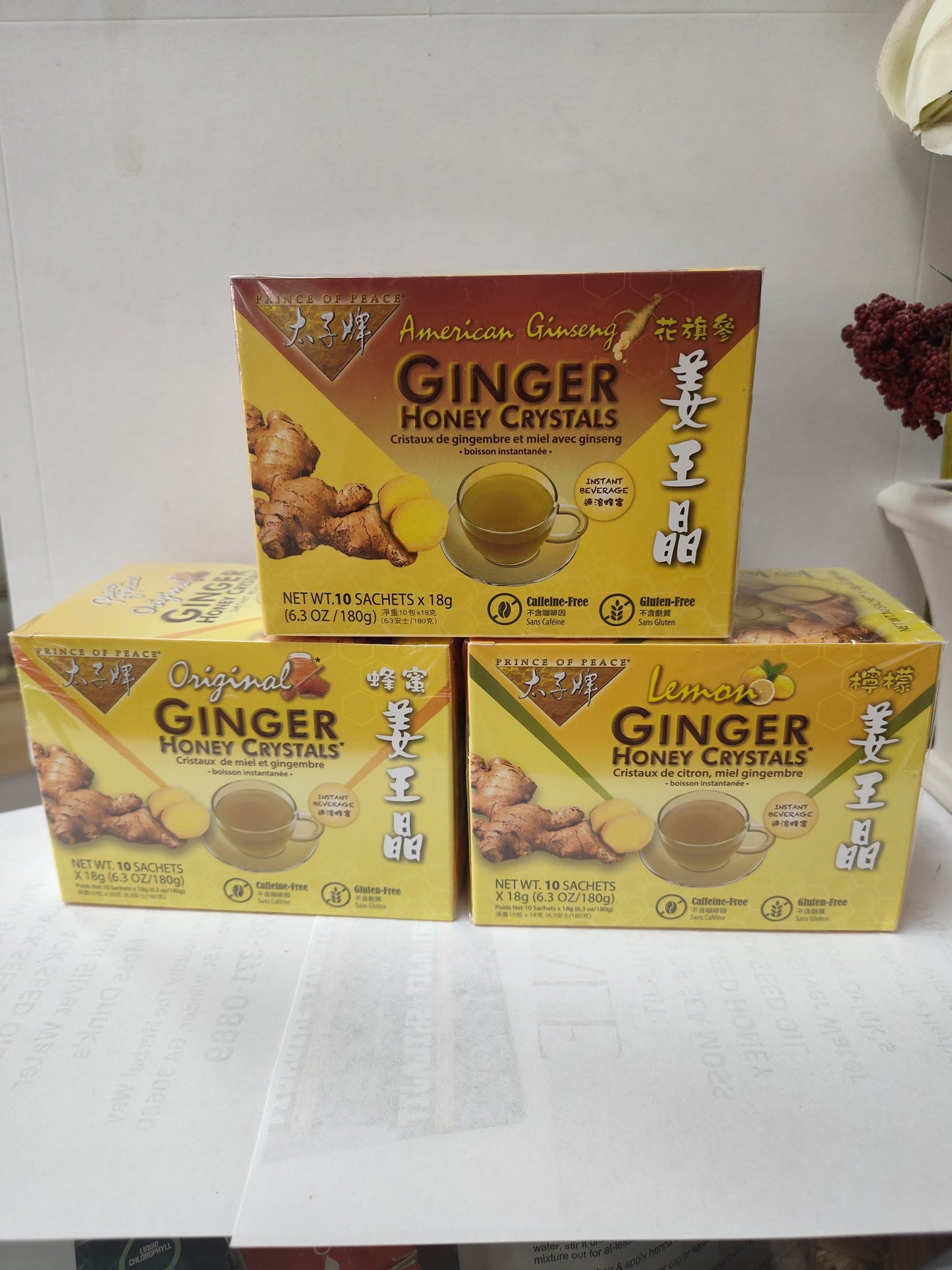 Ginger Honey Crystals