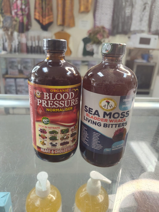 Blood Pressure & Sea Moss Bitters combo