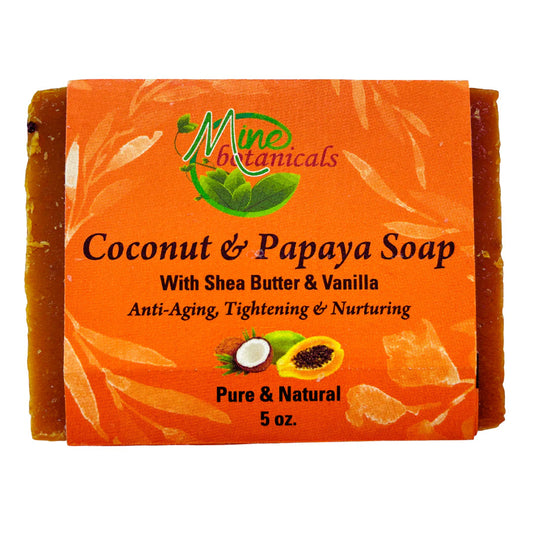Coconut & Papaya Handmade Soap