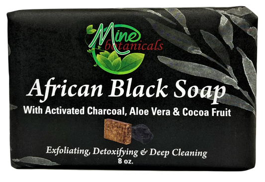 African Black Bar Soap